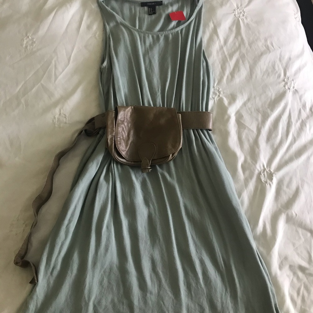 Sea foam dress